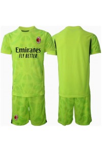 AC Milan Keeper Babyklær Tredje Fotballdrakt til barn 2024-25 Korte ermer (+ Korte bukser)